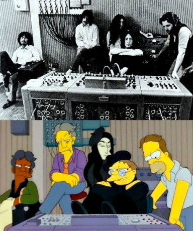 beatles a simpsoni